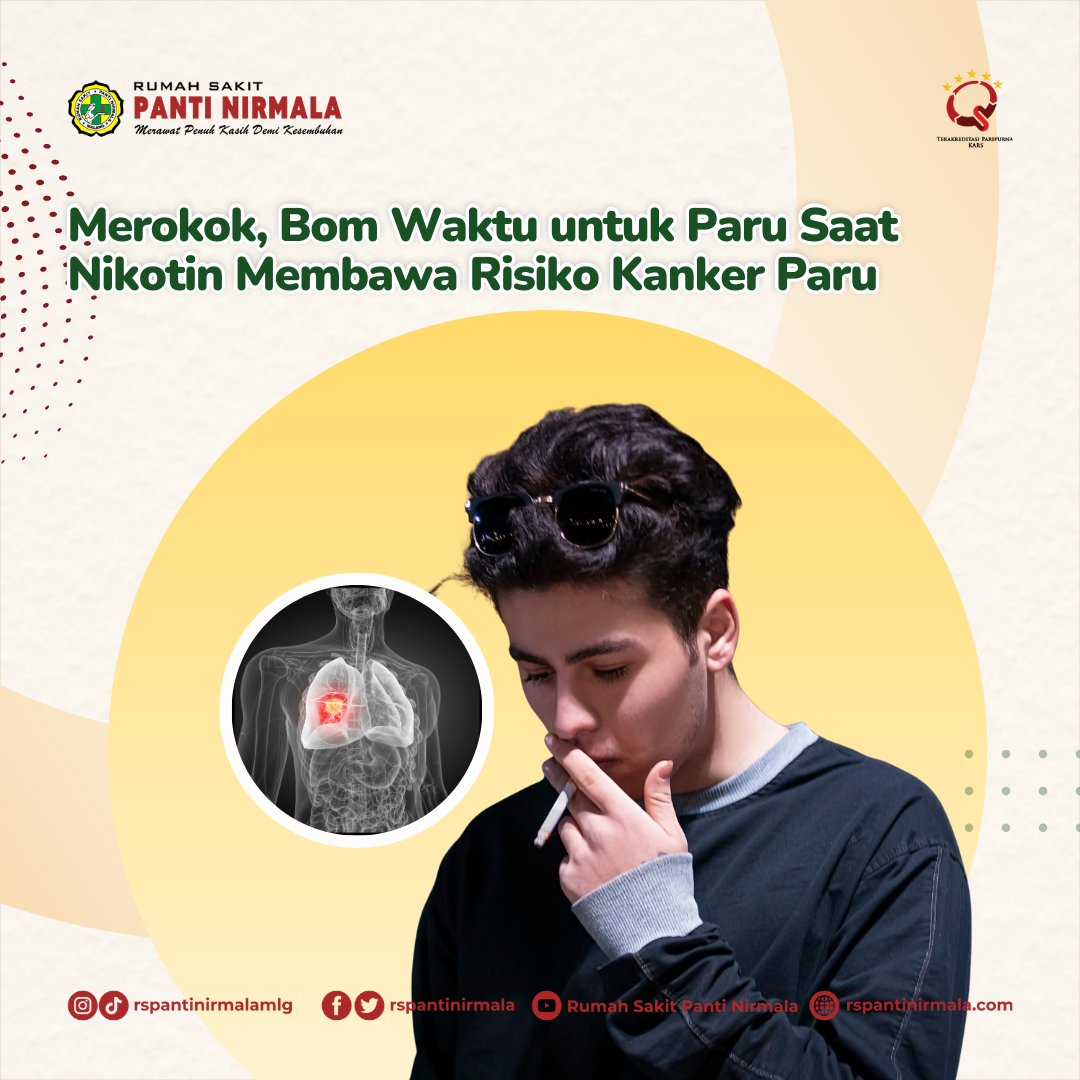 Merokok, Bom Waktu untuk Paru: Saat Nikotin Membawa Risiko Kanker Paru