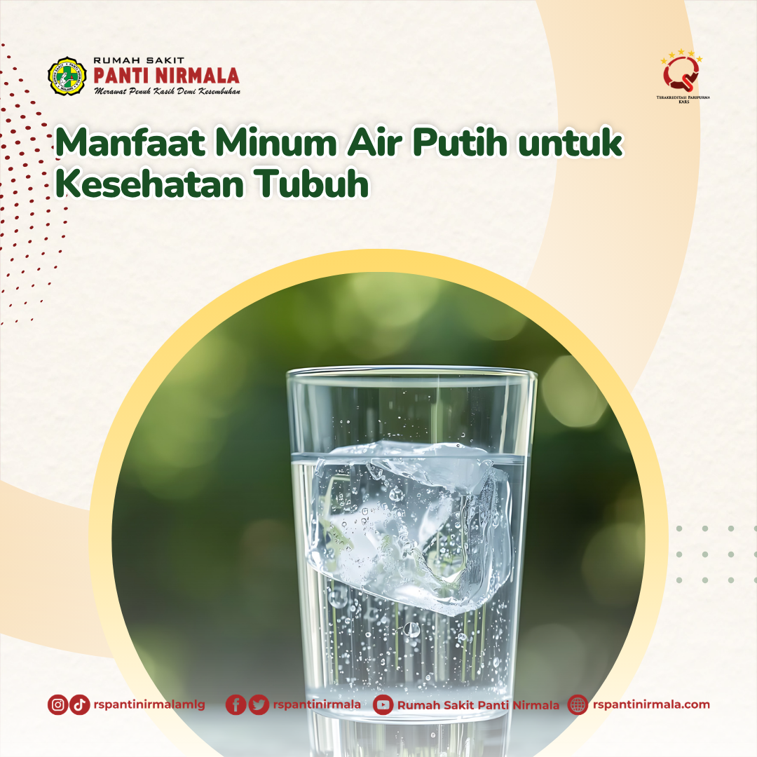 Manfaat Minum Air Putih untuk Kesehatan Tubuh