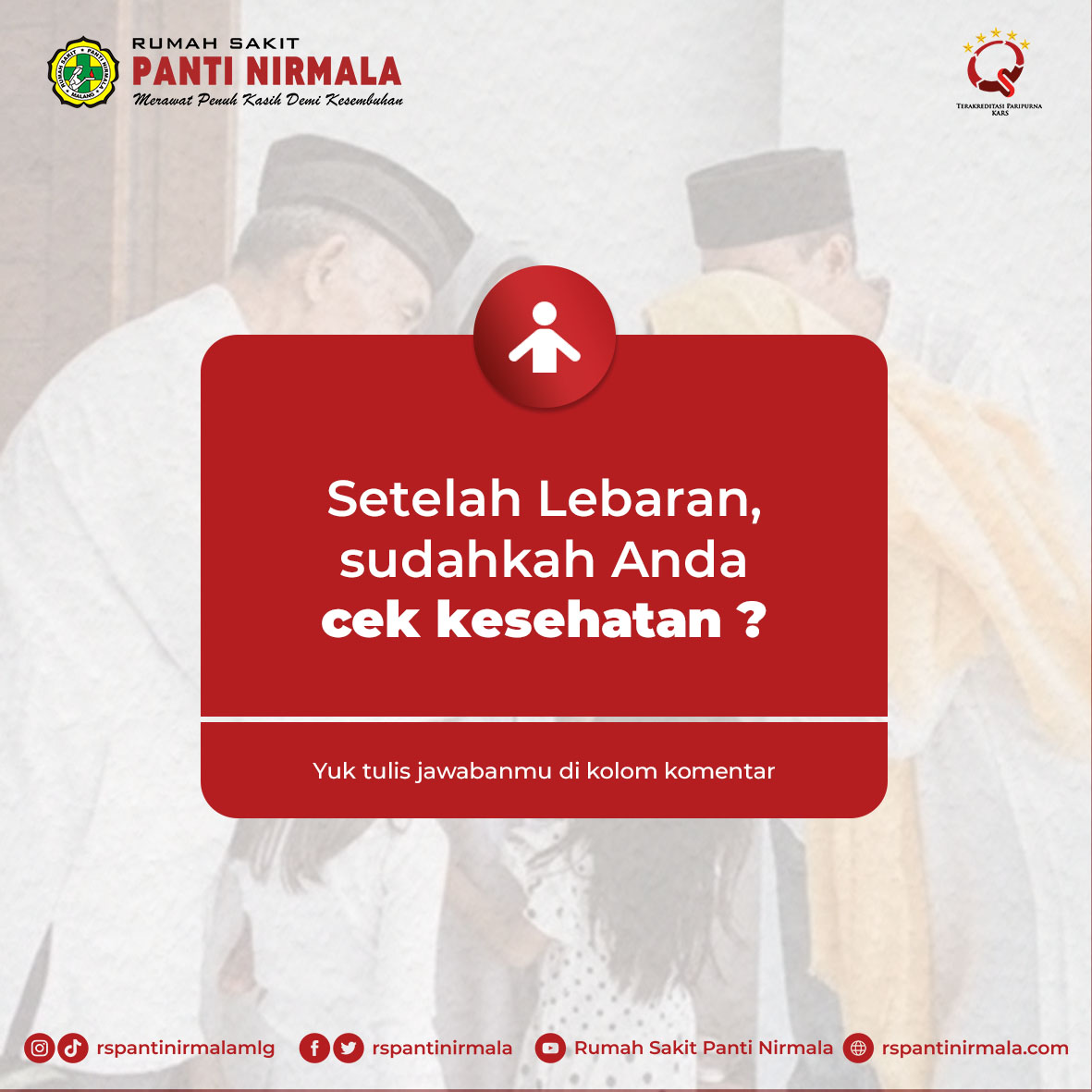 Sudahkah Anda cek kesehatan?