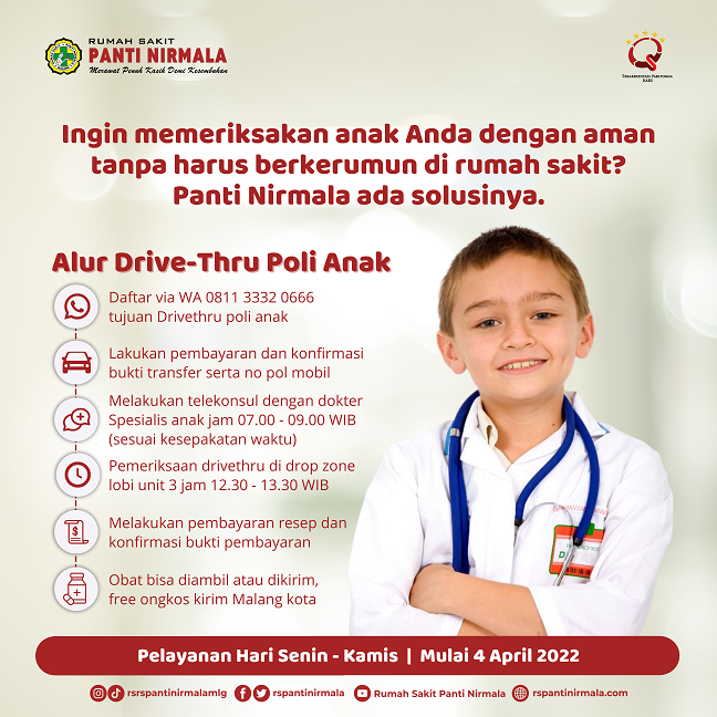 Alur Drive-Thru Poli Anak