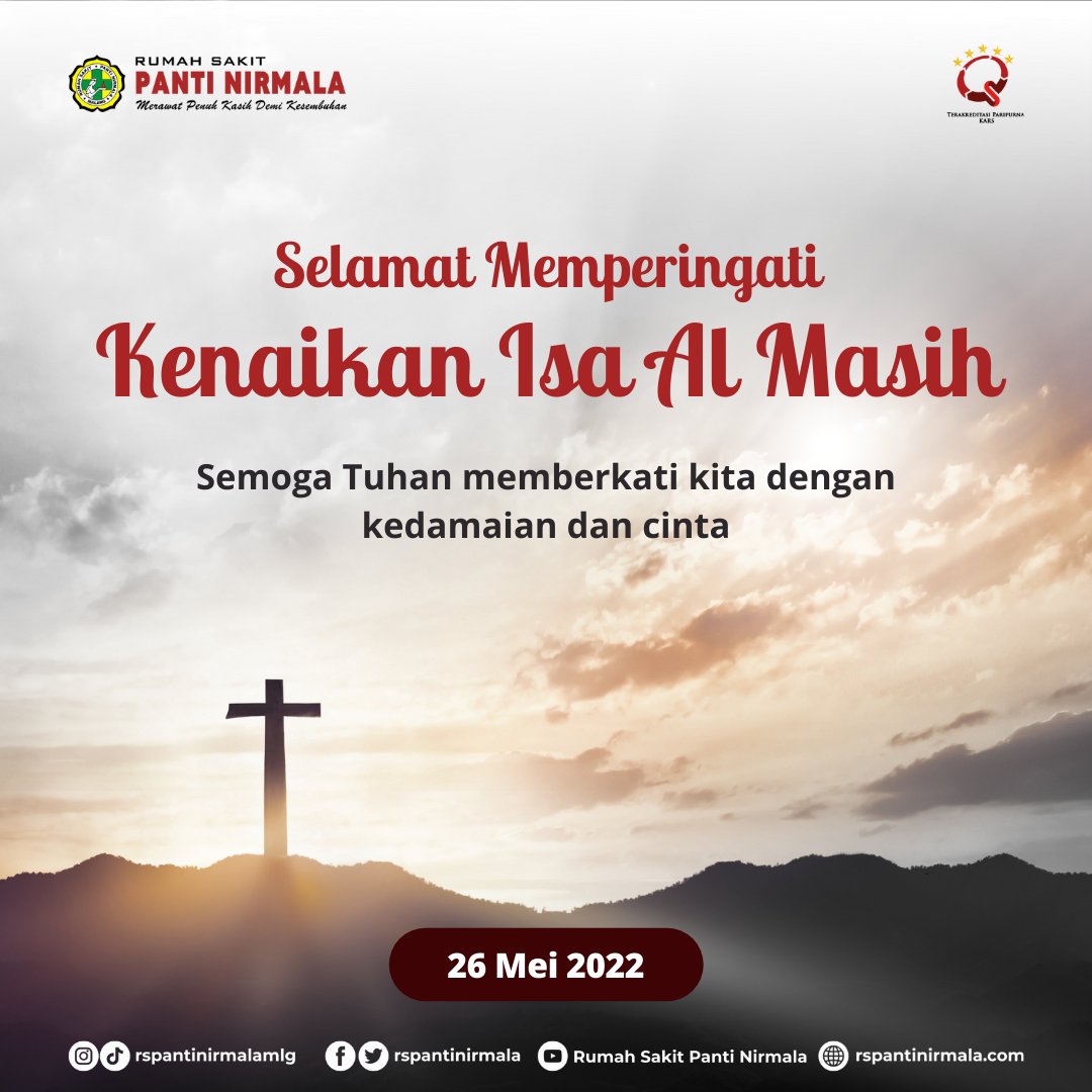 Selamat memperingati Kenaikan Isa Al Masih