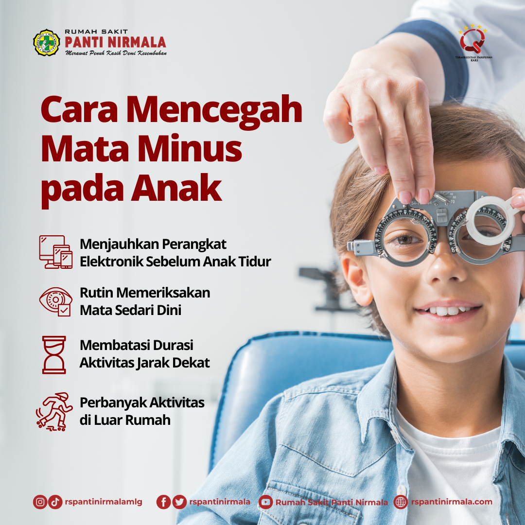 Cara Mencegah Mata Minus pada Anak