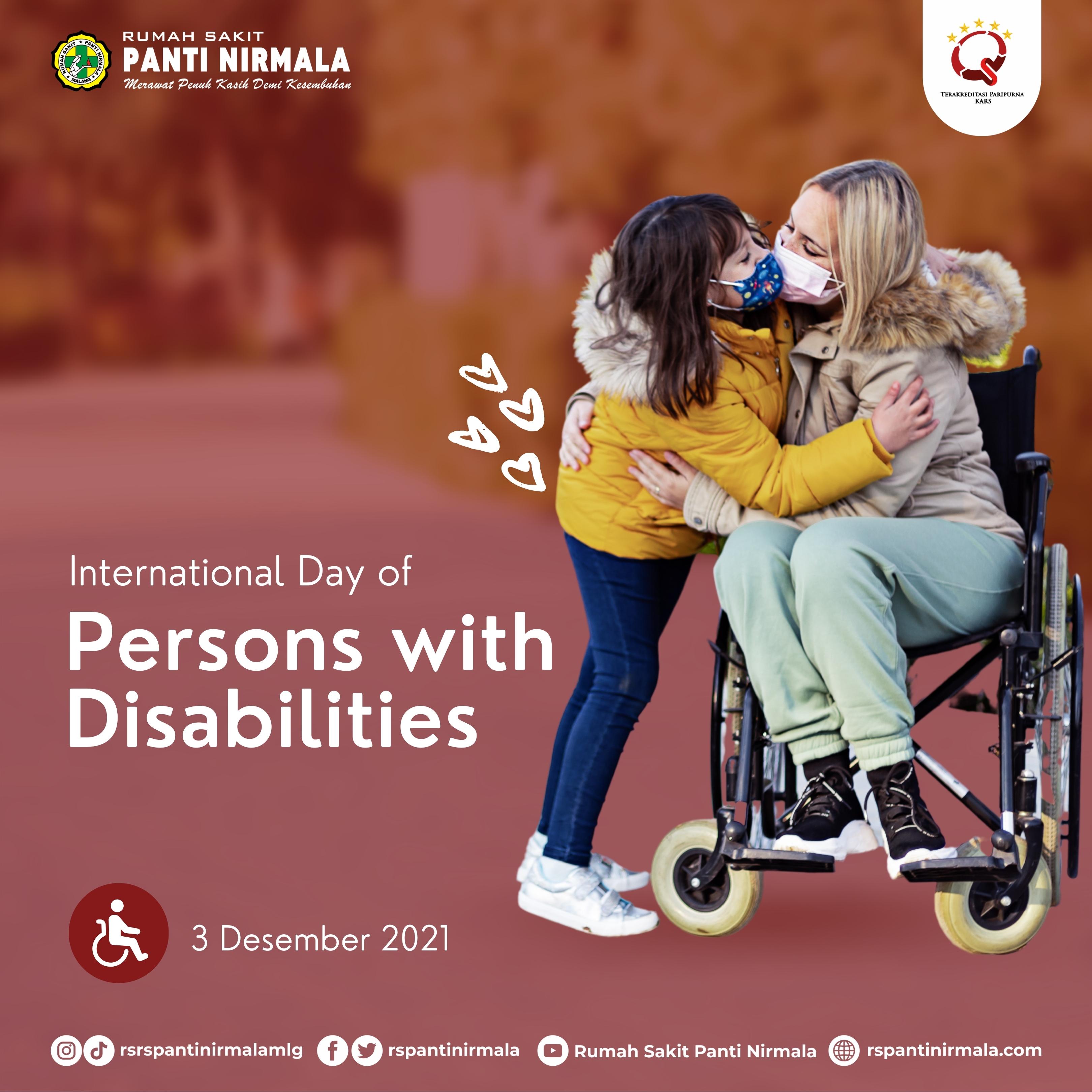 Selamat Hari Disabilitas Internasional 2021