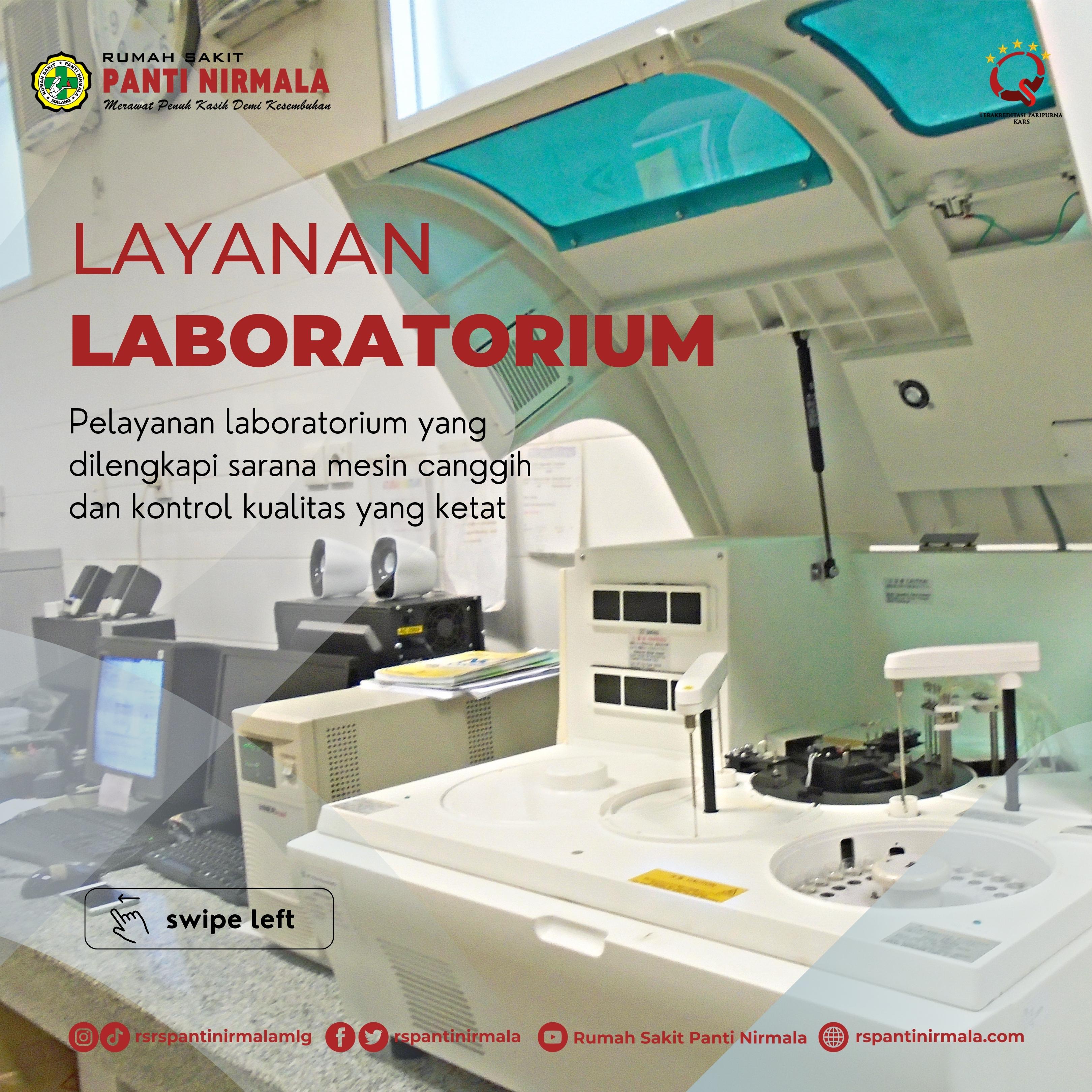 Layanan Laboratorium RS Panti Nirmala Malang