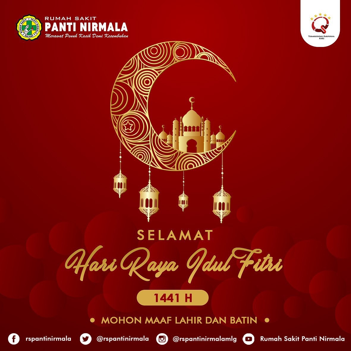 Selamat Hari Raya Idul Fitri 1441H