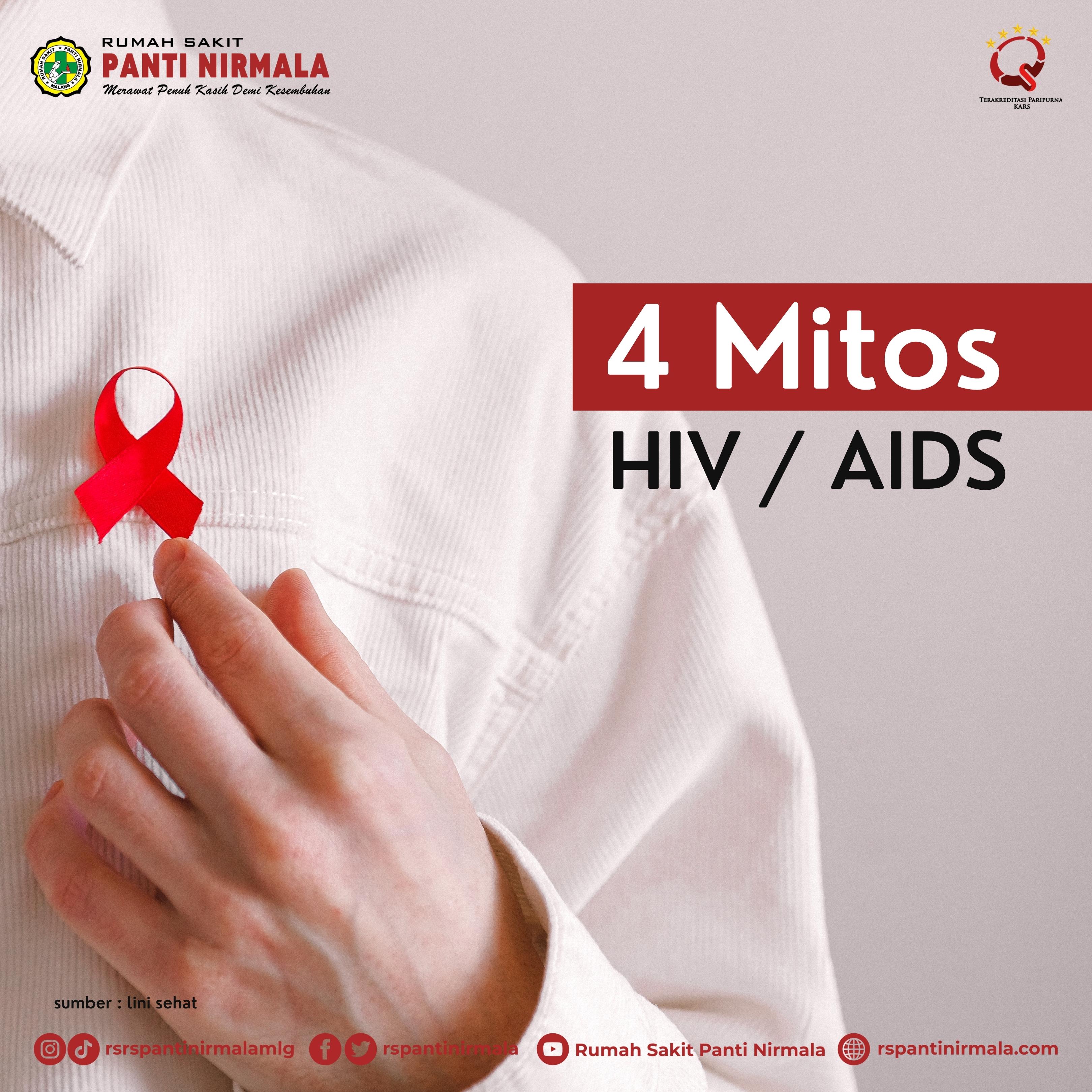 Mitos-mitos mengenai HIV dan AIDS