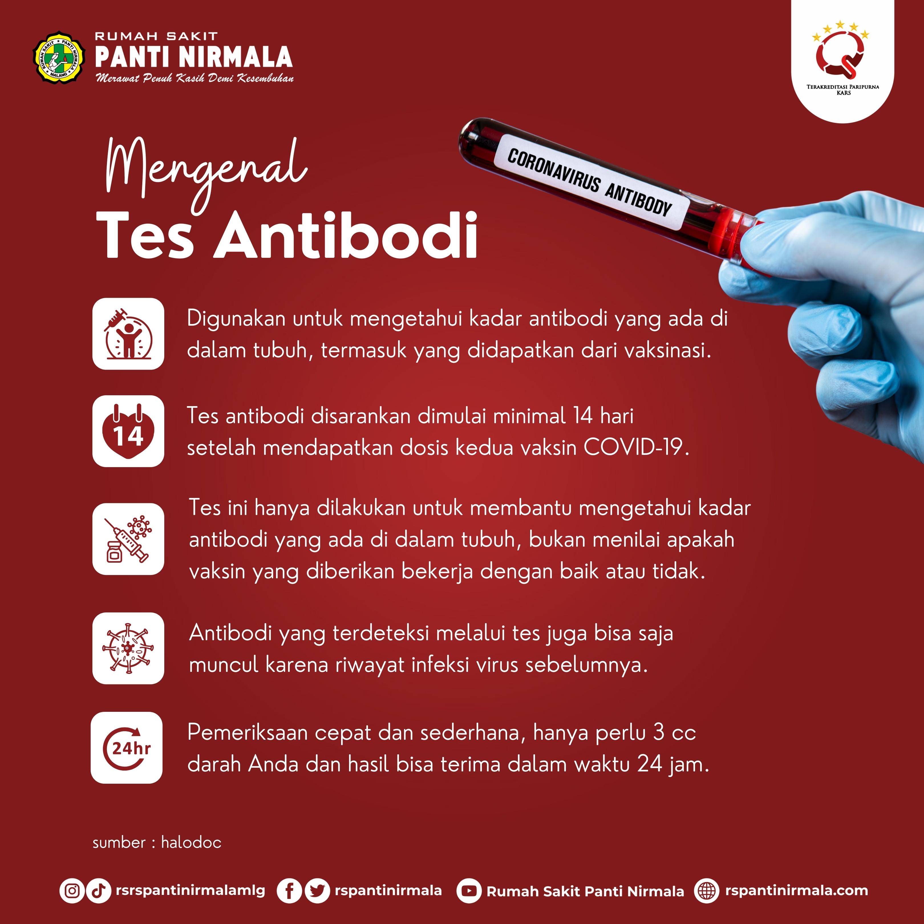 Mengenal Tes Antibodi