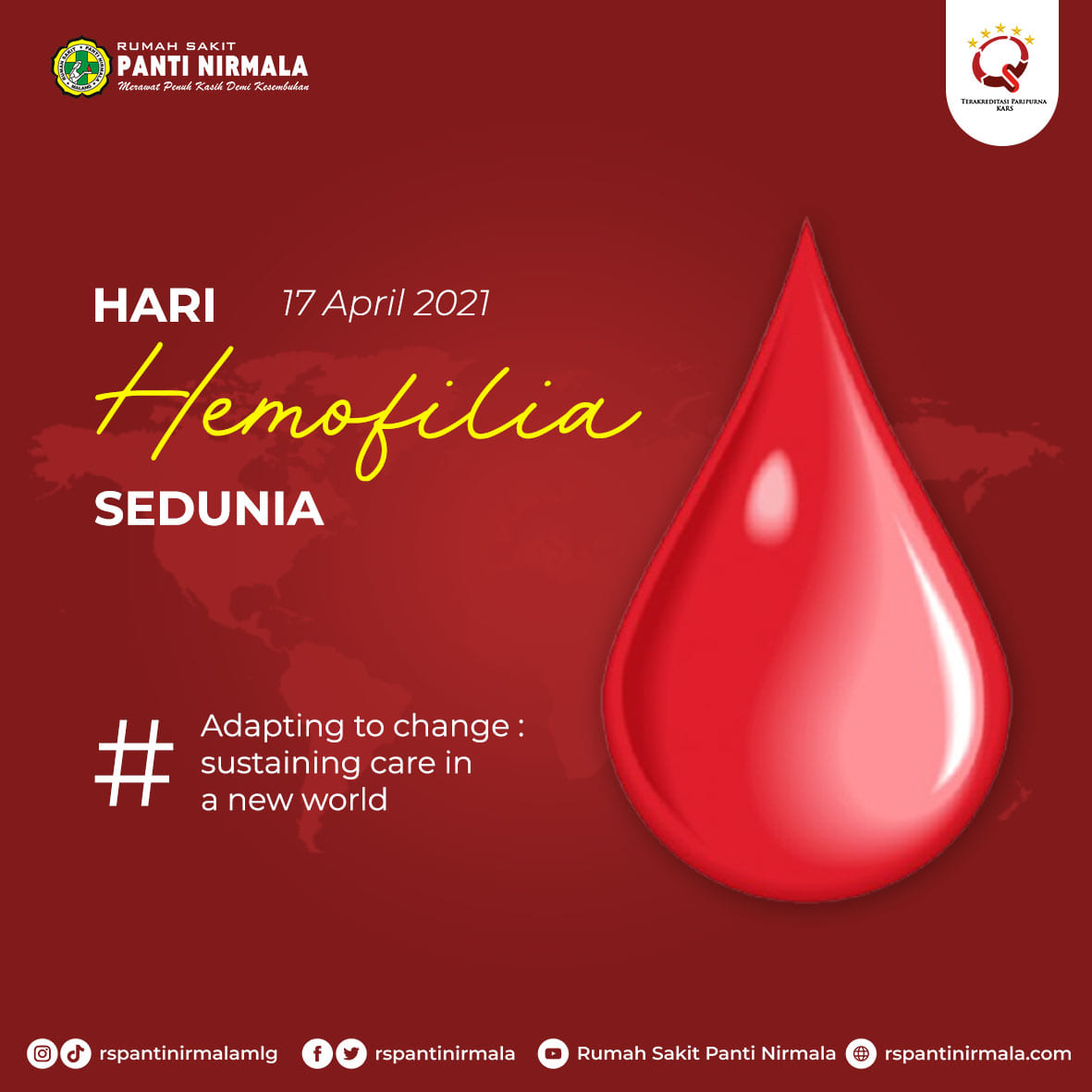 Dalam rangka memperingati #HariHemofiliaSedunia yuk kenali jenis penyakit langka ini lebih dekat !