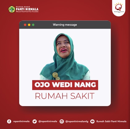 Ojo Wedi Nang Rumah Sakit