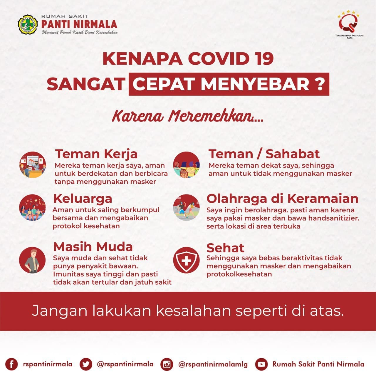 Kenapa COVID-19 Sangat cepat menyebar? ⁣