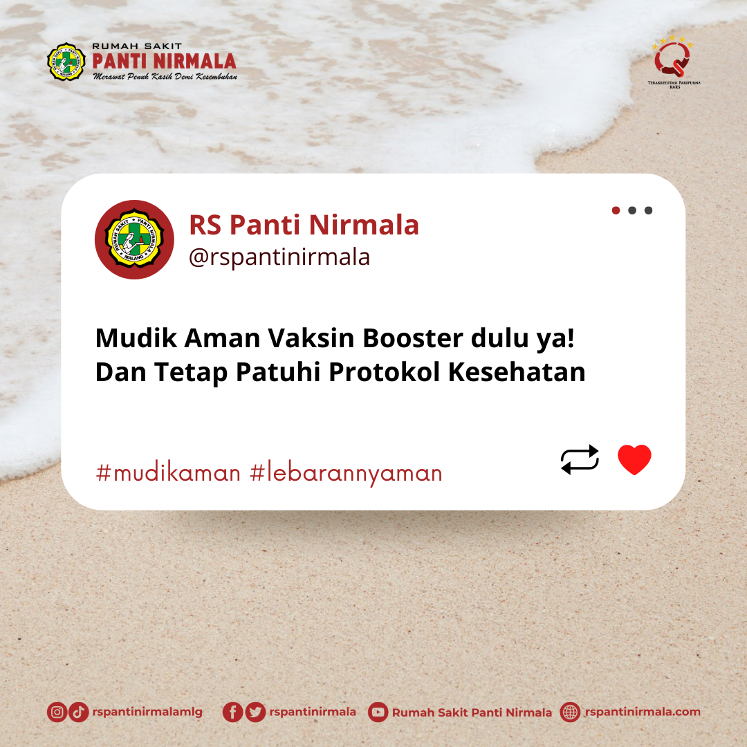 Mudik aman vaksin booster dulu ya!